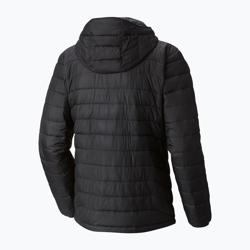 Columbia Powder Lite Hooded men's down jacket black 1693931 3