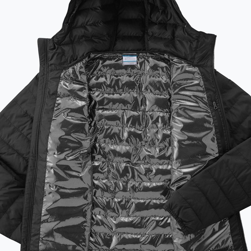 Columbia Powder Lite Hooded men's down jacket black 1693931 4