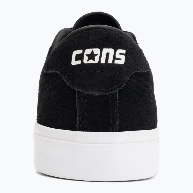Converse Louie Lopez Pro Suede Ox black/black/white shoes 6