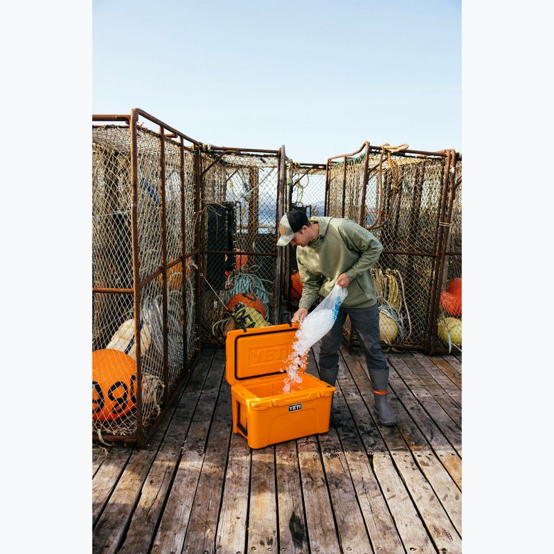 Portable fridge YETI Tundra 45 king crab orange 7