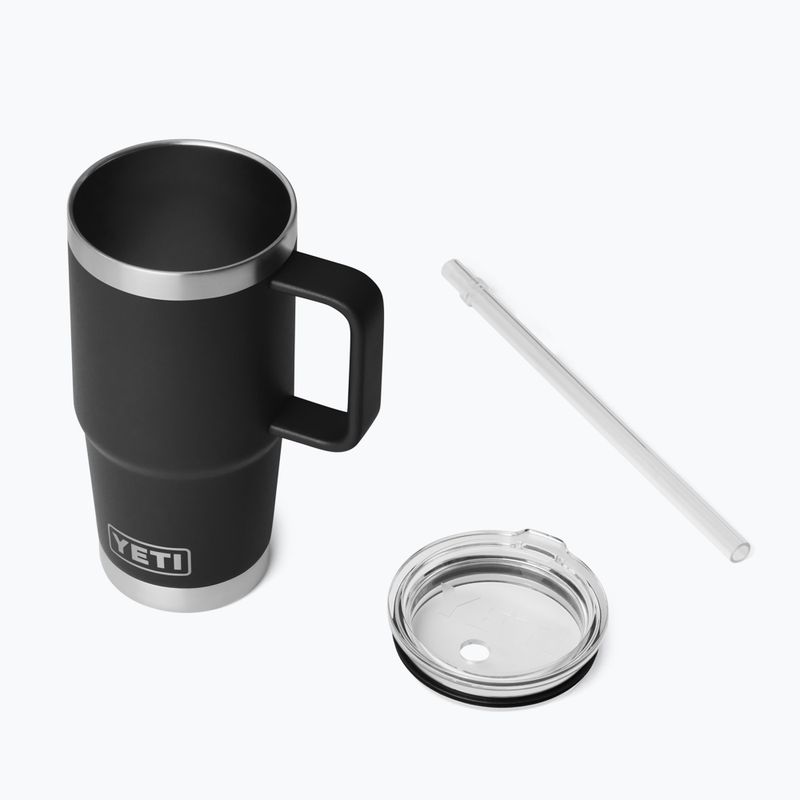 Thermal mug YETI Rambler Straw 739 ml black 4