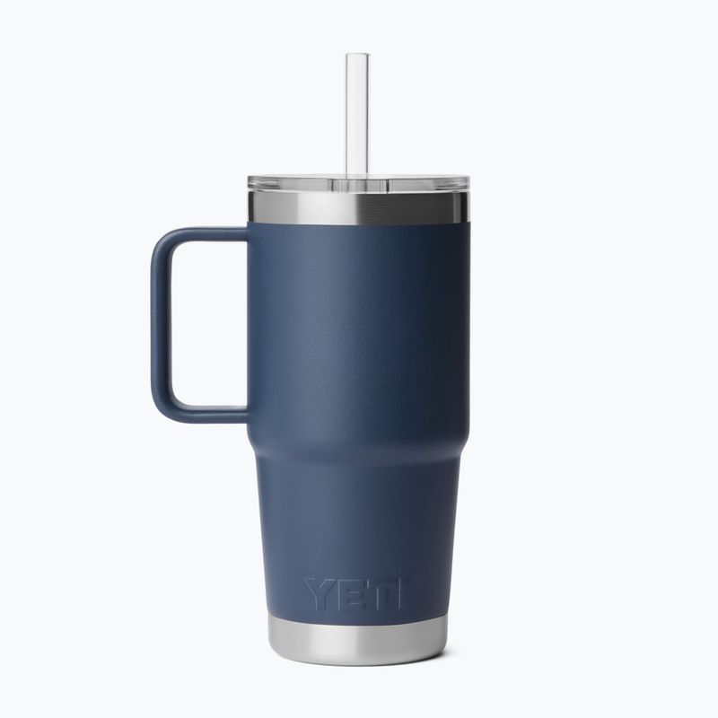 Thermal mug YETI Rambler Straw 739 ml navy 2