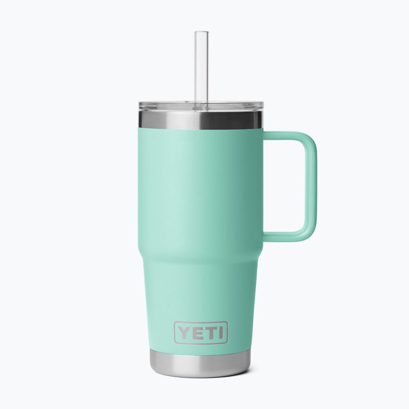 Thermal mug YETI Rambler Straw 739 ml seafoam