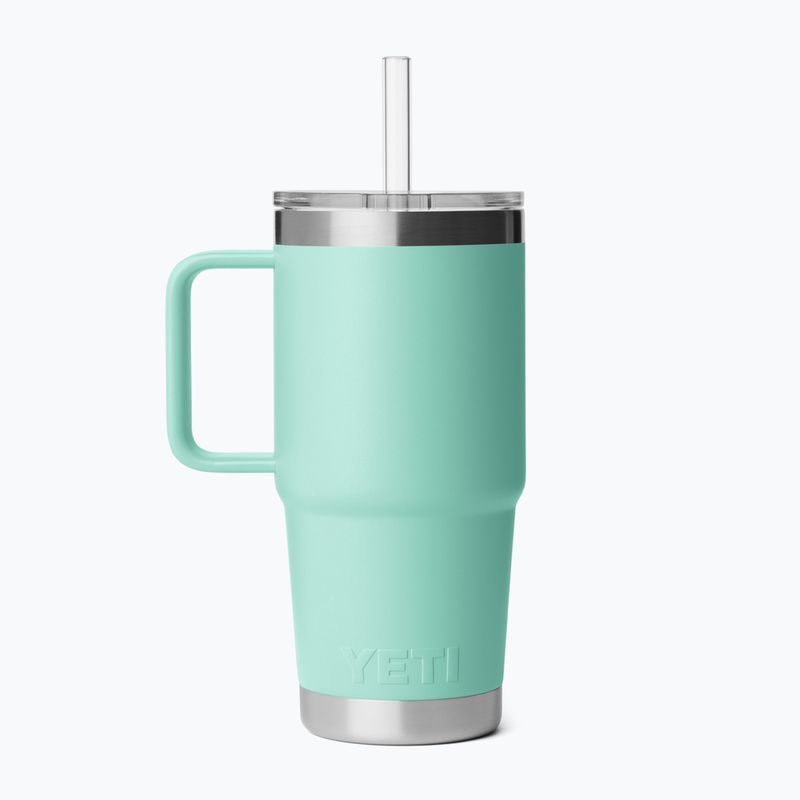 Thermal mug YETI Rambler Straw 739 ml seafoam 2