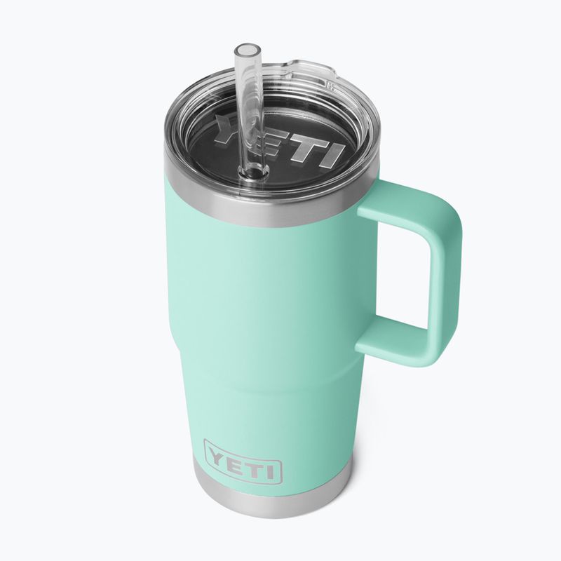 Thermal mug YETI Rambler Straw 739 ml seafoam 3