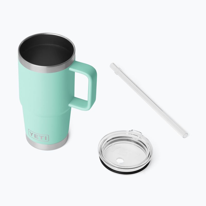 Thermal mug YETI Rambler Straw 739 ml seafoam 4