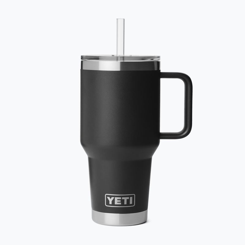 Thermal mug YETI Rambler Straw 1000 ml black