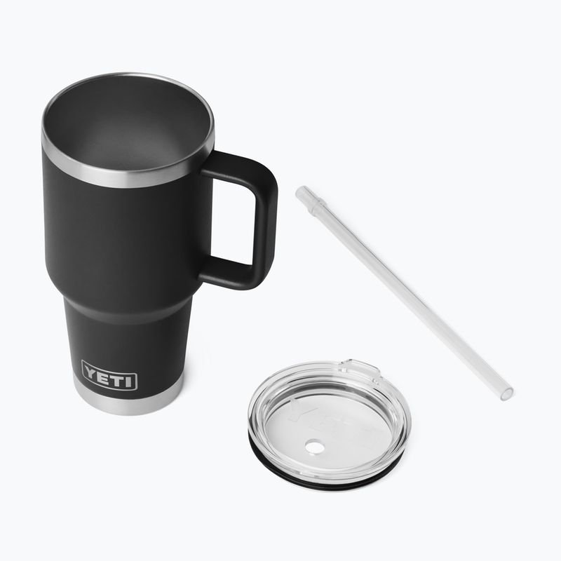 Thermal mug YETI Rambler Straw 1000 ml black 4
