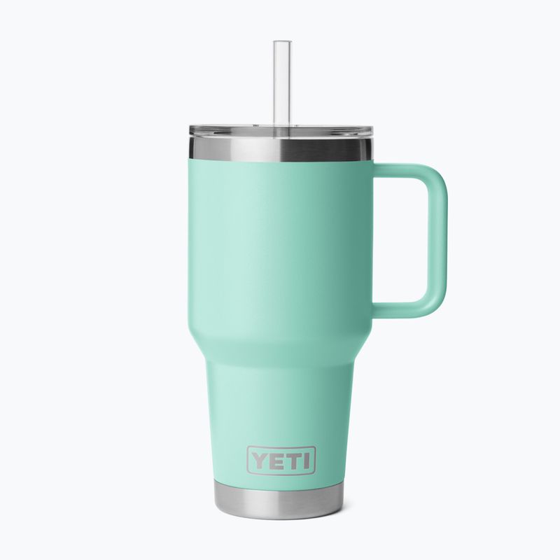 Thermal mug YETI Rambler Straw 1000 ml seafoam