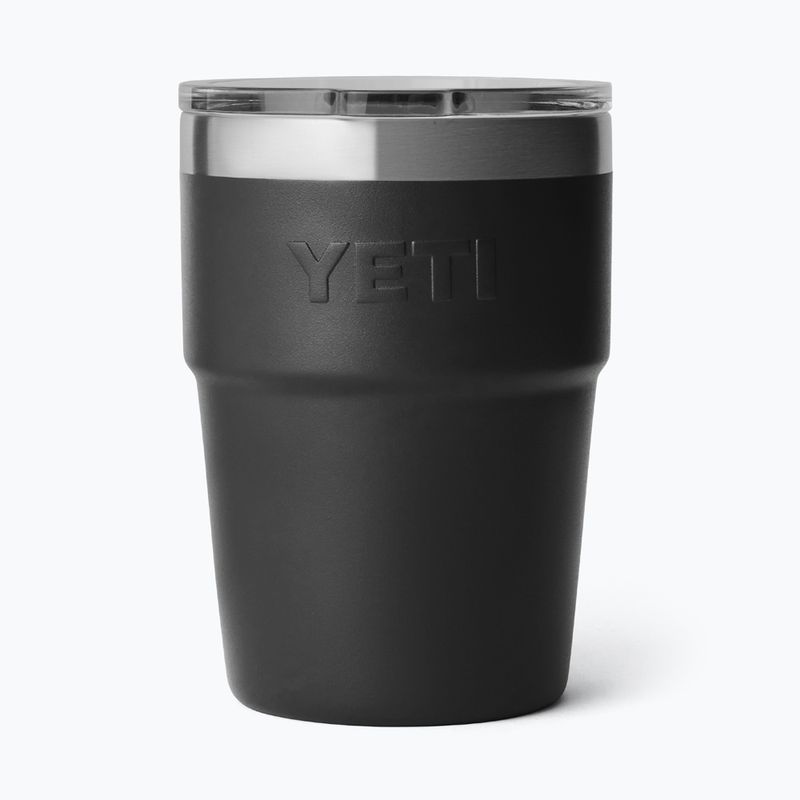 Thermos bottle YETI Rambler Stackable 473 ml black 2