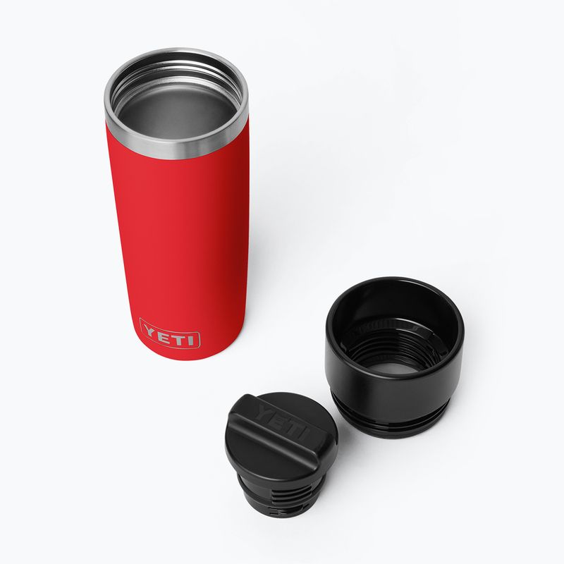 Thermos bottle YETI Rambler Travel 473 ml rescue red 4