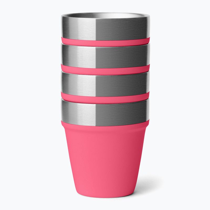 Travell glasses YETI Shot 48 ml 4 pcs. tropical pink 3