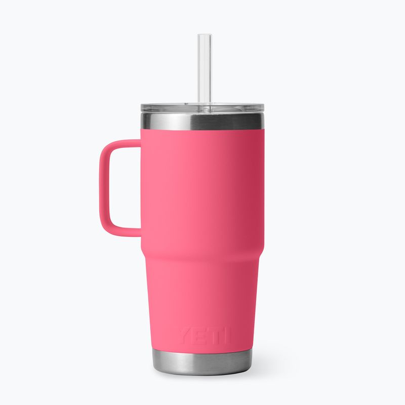 Thermal mug YETI Rambler Straw 739 ml tropical pink 2