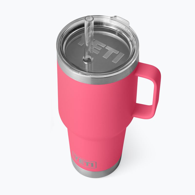 Thermal mug YETI Rambler Straw 1000 ml tropical pink 3