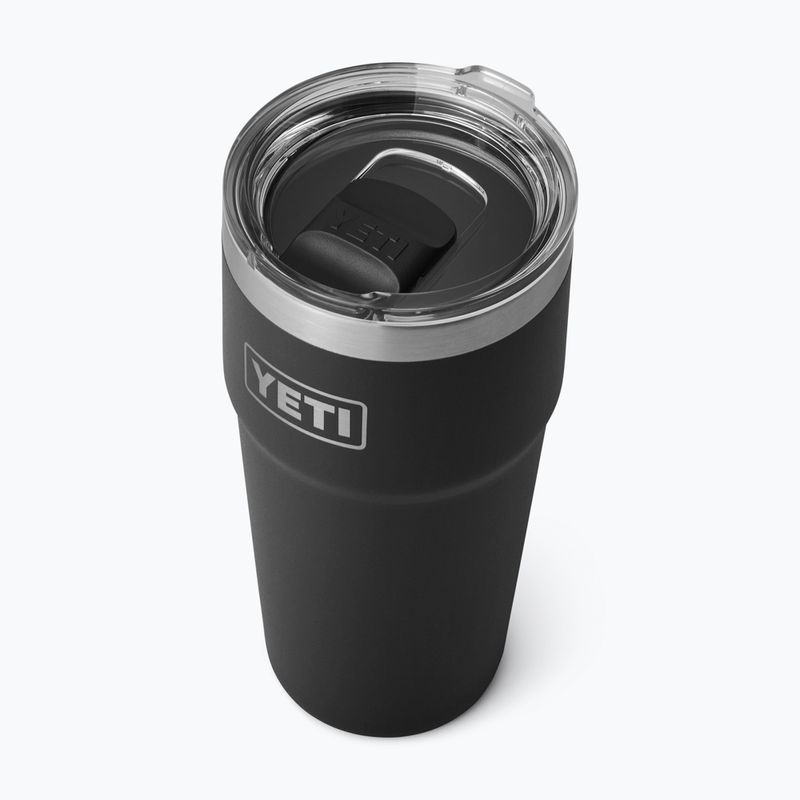 Thermos bottle YETI Rambler Stackable 473 ml black 3