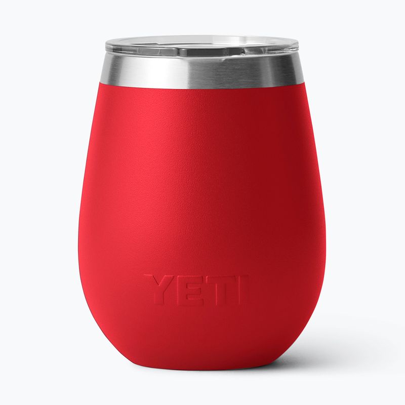 Thermal mug YETI Rambler Wine Tumbler 295 ml rescue red 2