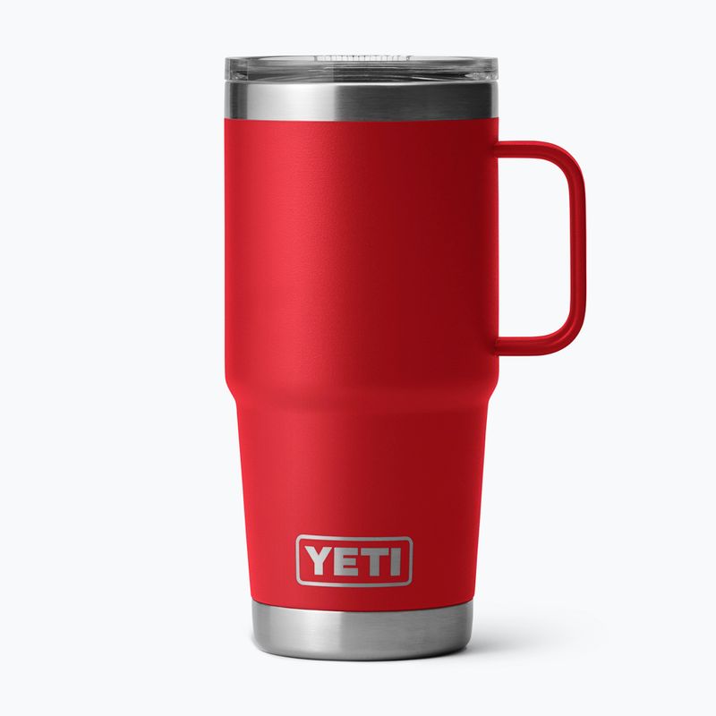 Thermal mug YETI Rambler Travel Tumbler 591 ml rescue red