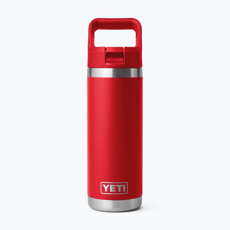 Thermal bottle YETI Rambler C Straw 532 ml rescue red