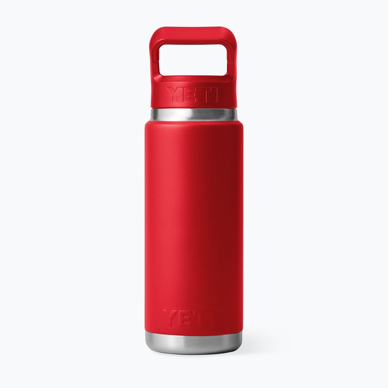 Thermal bottle YETI Rambler Straw 769 ml rescue red 2