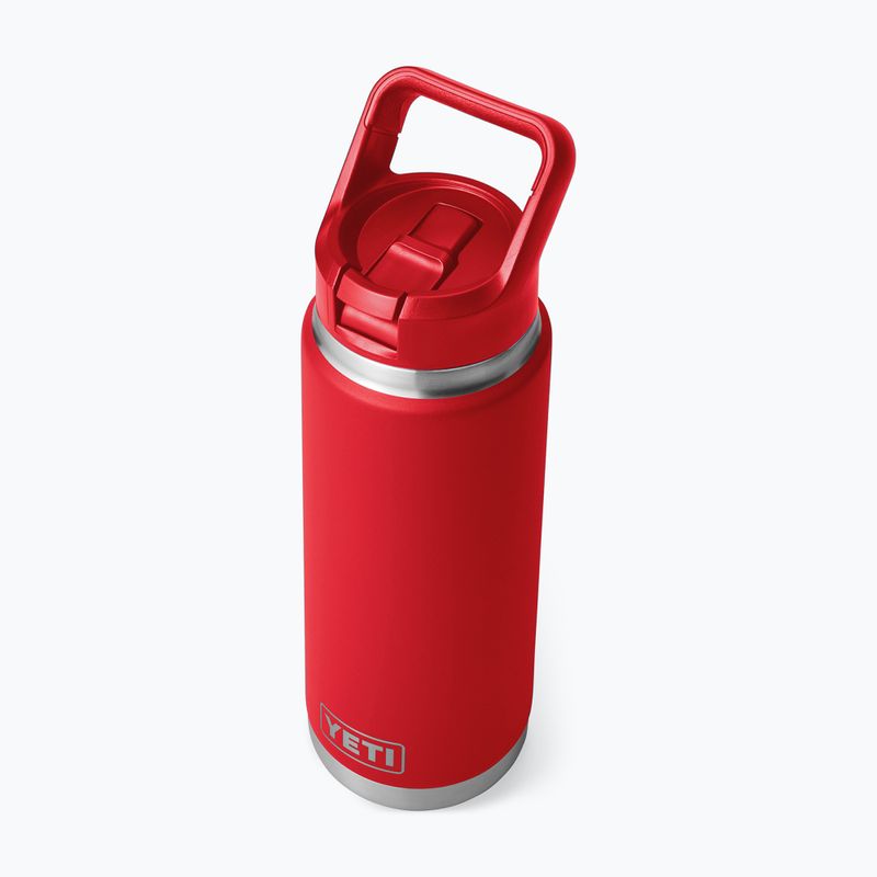 Thermal bottle YETI Rambler Straw 769 ml rescue red 4