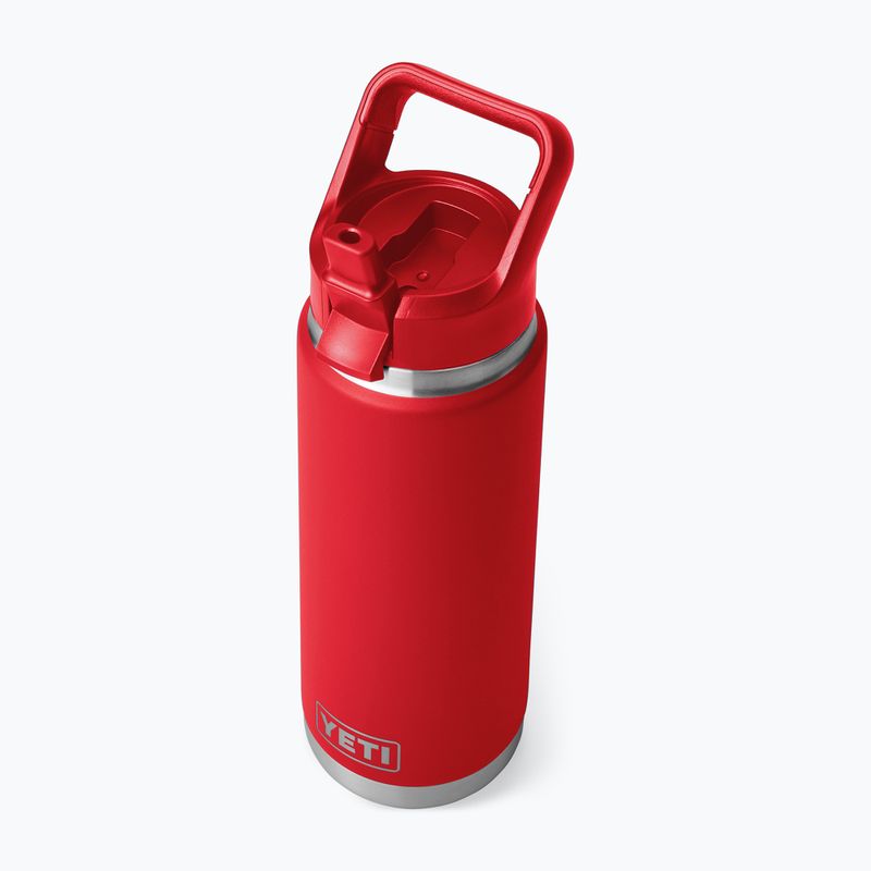 Thermal bottle YETI Rambler Straw 769 ml rescue red 5
