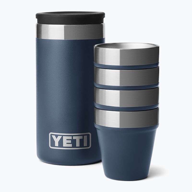 Travell glasses YETI Shot 48 ml 4 pcs. navy