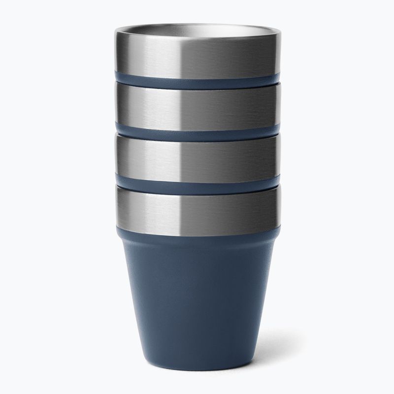 Travell glasses YETI Shot 48 ml 4 pcs. navy 3