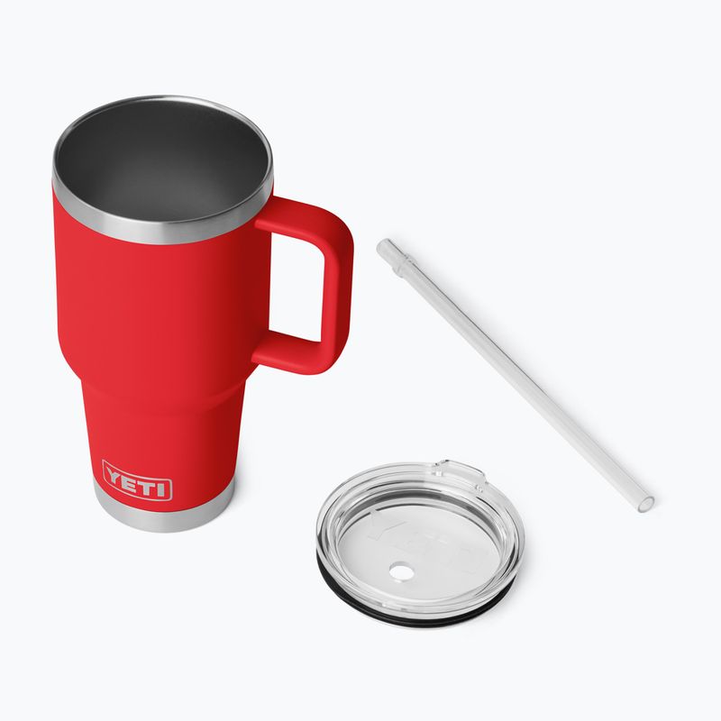 Thermal mug YETI Rambler Straw 1000 ml rescue red 4