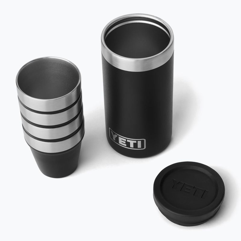 Travell glasses YETI Shot 48 ml 4 pcs. black 2