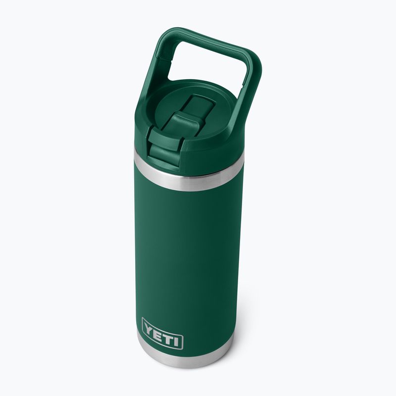 Thermal bottle YETI Rambler C Straw 532 ml black forest green 4