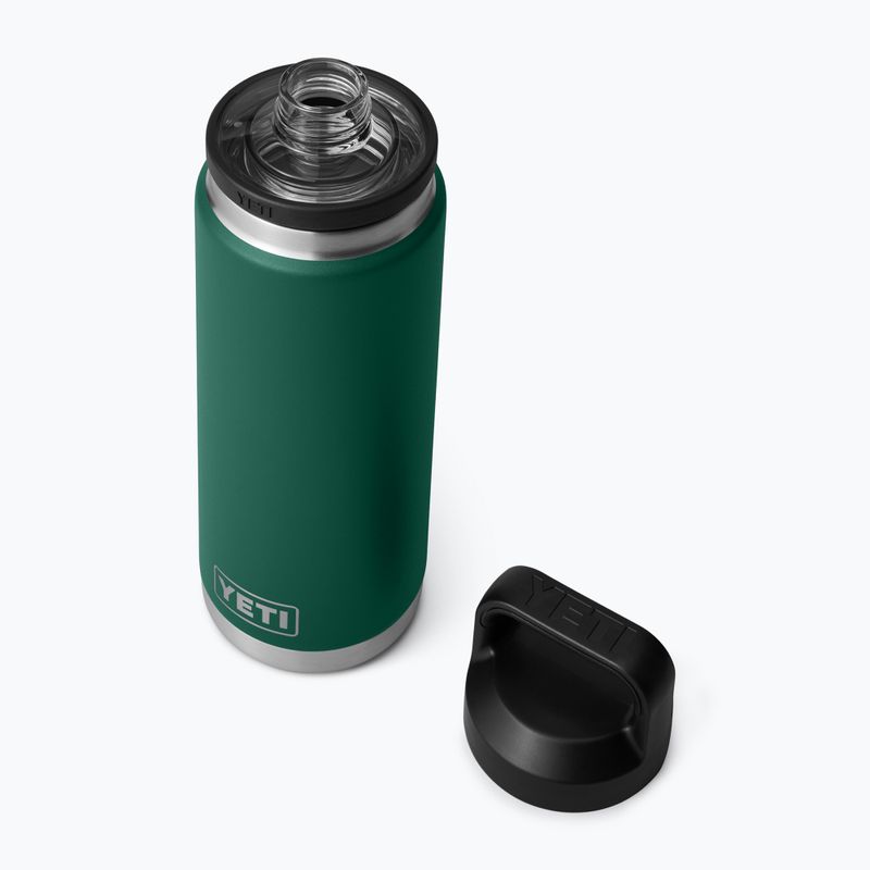 Thermos bottle YETI Rambler Chug 760 ml black forest green 4