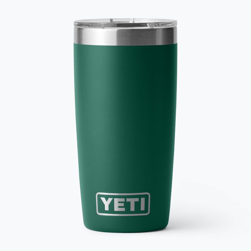 Thermos bottle YETI Rambler Tumbler 296 ml black forest green
