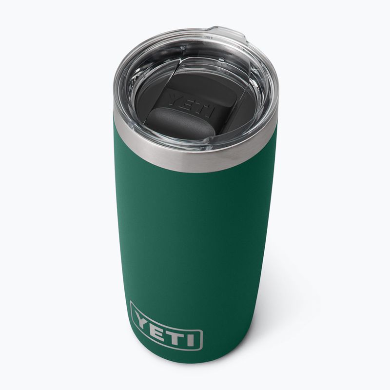 Thermos bottle YETI Rambler Tumbler 296 ml black forest green 3