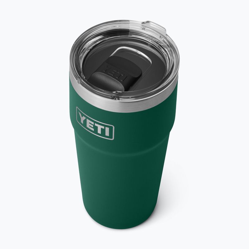 Thermos bottle YETI Rambler Stackable 591 ml black forest green 3