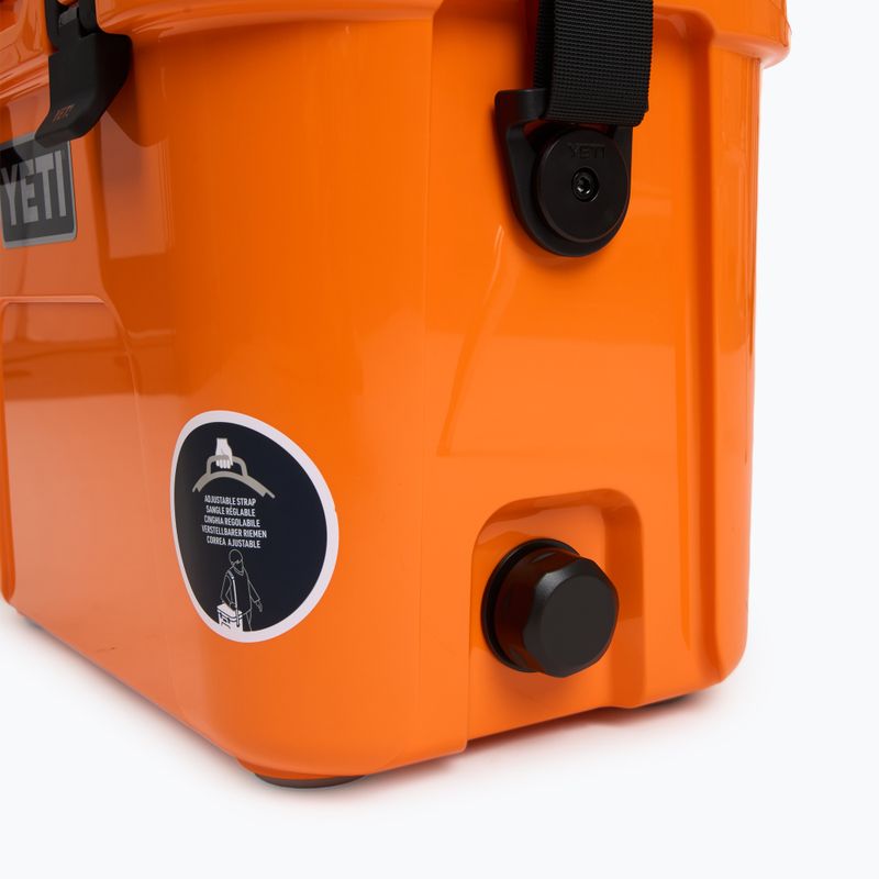 Portable fridge YETI Roadie 7,5 l king crab orange 8