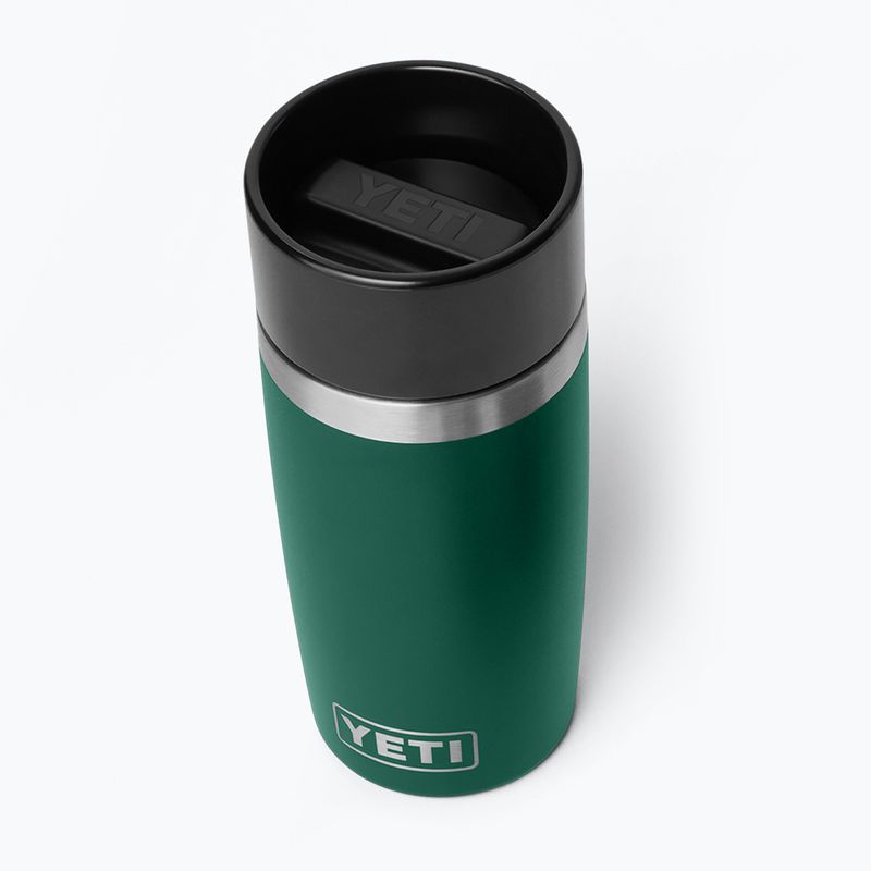 Thermos bottle YETI Rambler Travel 354 ml black forest green 3