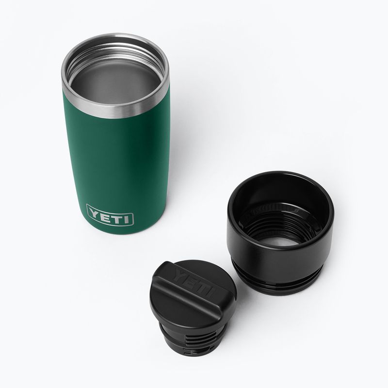 Thermos bottle YETI Rambler Travel 354 ml black forest green 4