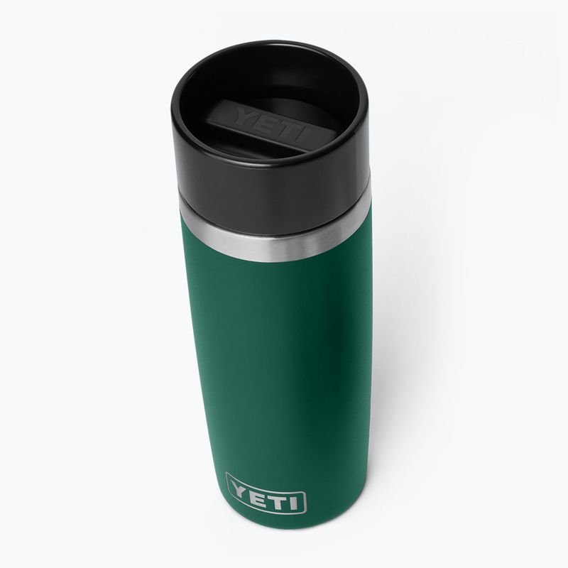 Thermos bottle YETI Rambler Travel 473 ml black forest green 3