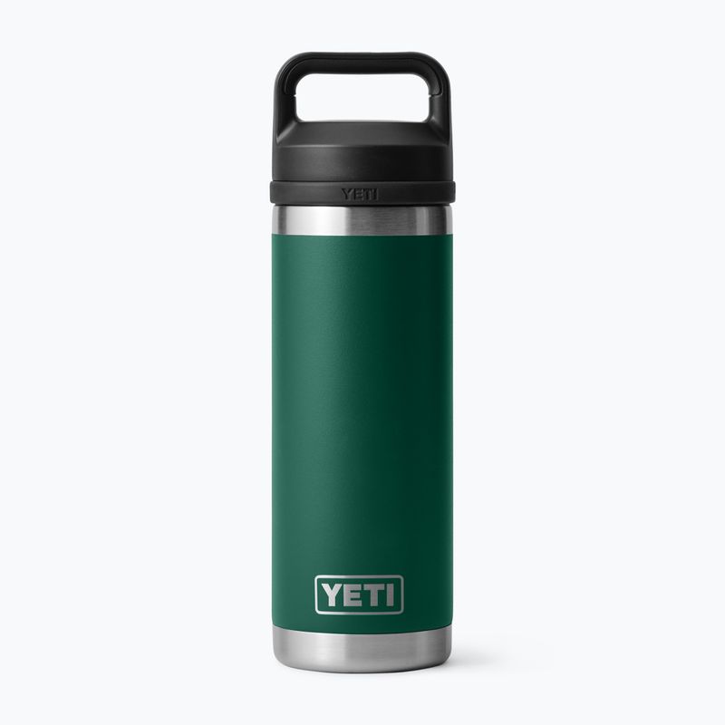 Thermos bottle YETI Rambler Chug 532 ml black forest green