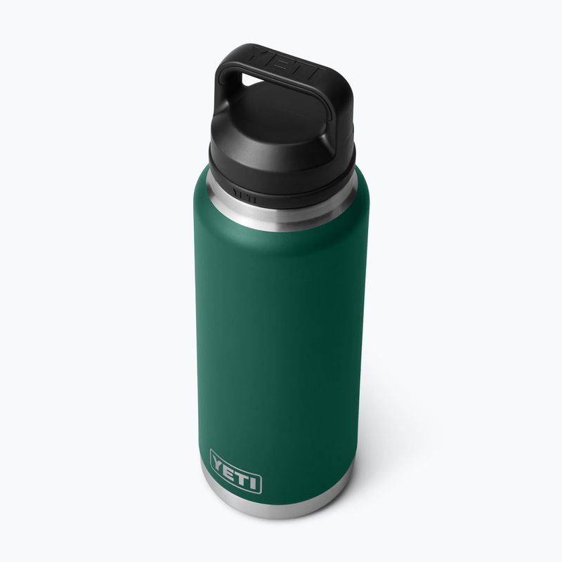 Thermal bottle YETI Rambler Chug 1064 ml black forest green 3