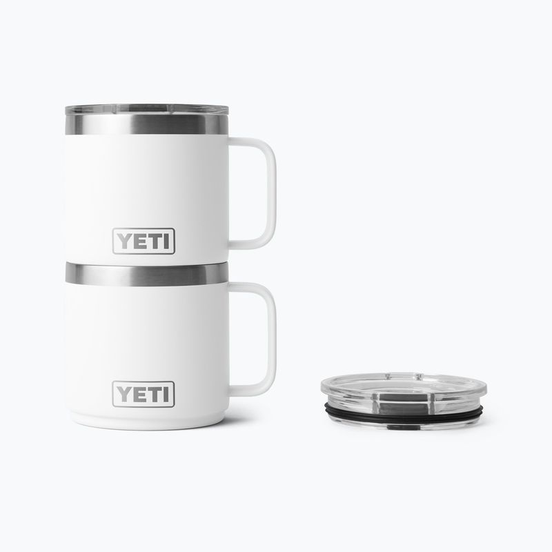 Thermal mug YETI Rambler CL 414 ml white 4