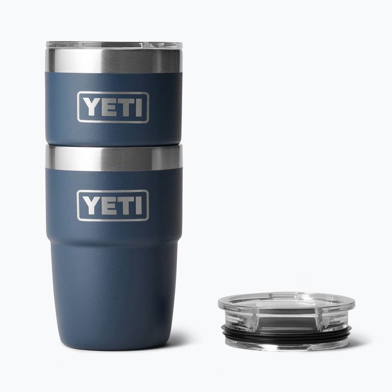 Thermos bottle YETI Rambler Stackable 237 ml navy 4
