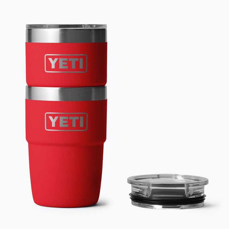 Thermos bottle YETI Rambler Stackable 237 ml rescue red 4