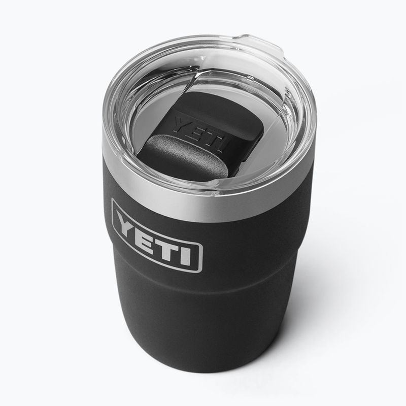 Thermos bottle YETI Rambler Stackable 237 ml black 3