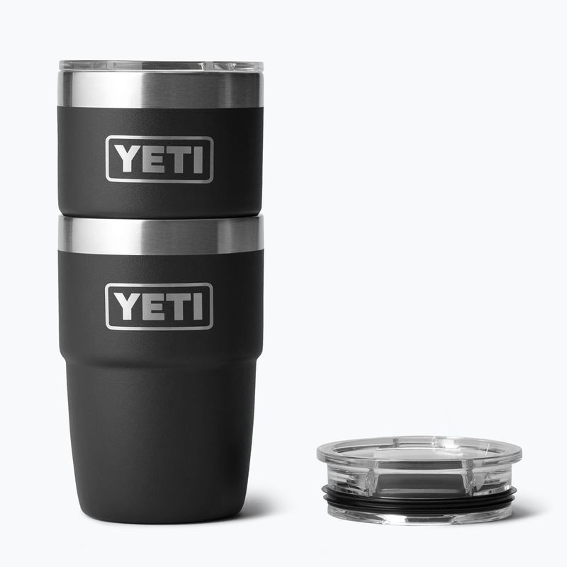 Thermos bottle YETI Rambler Stackable 237 ml black 4
