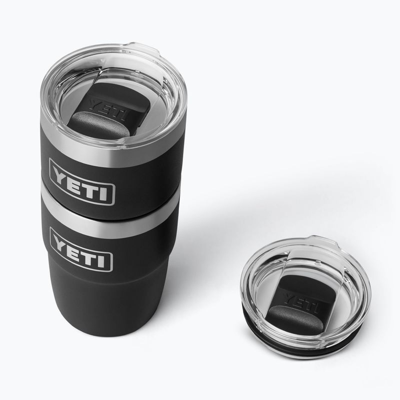 Thermos bottle YETI Rambler Stackable 237 ml black 5