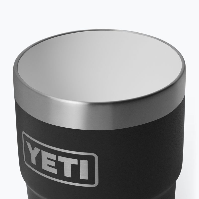 Thermos bottle YETI Rambler Stackable 237 ml black 6