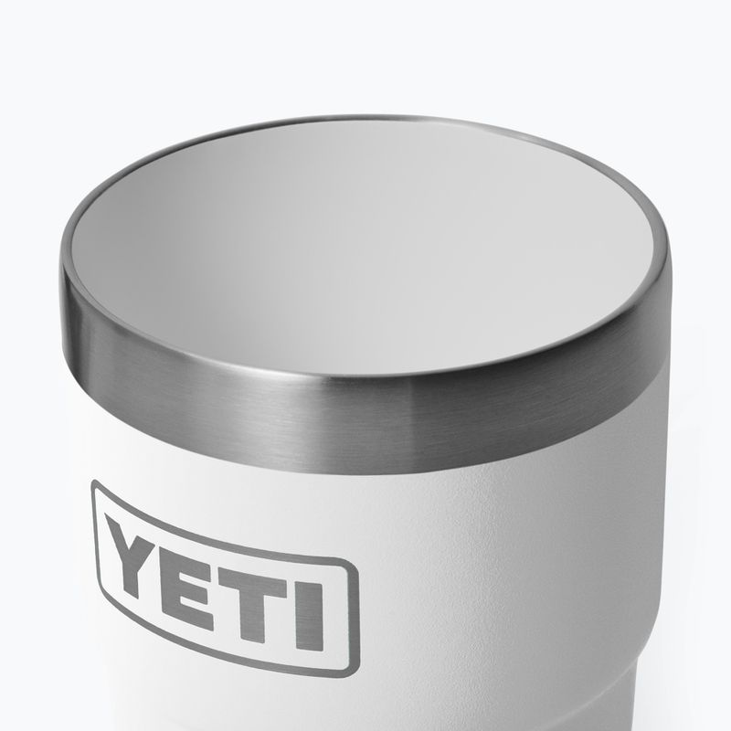 Thermos bottle YETI Rambler Stackable 237 ml white 6