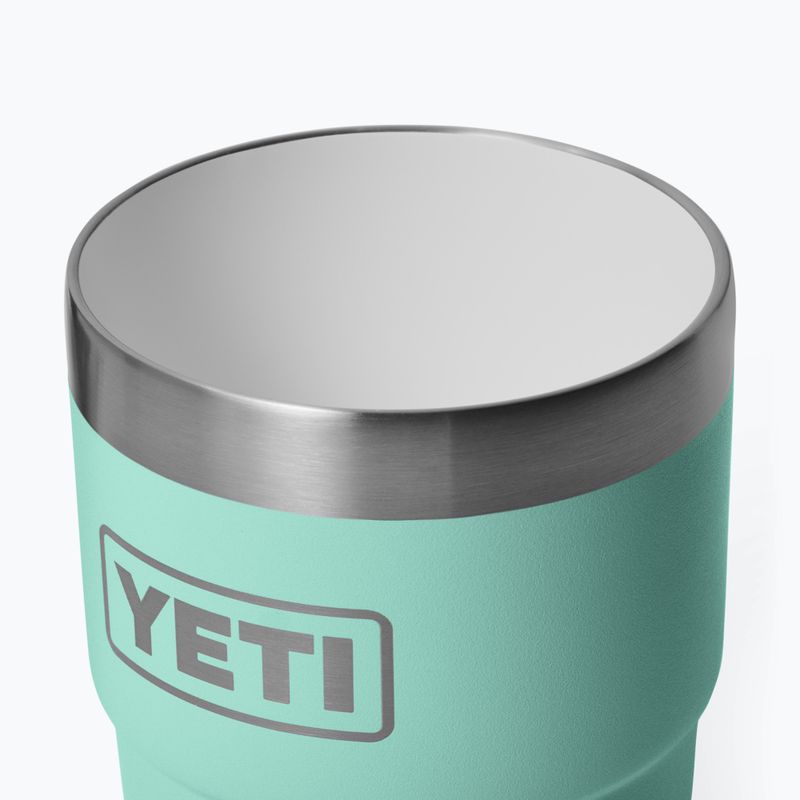 Thermos bottle YETI Rambler Stackable 237 ml seafoam 6