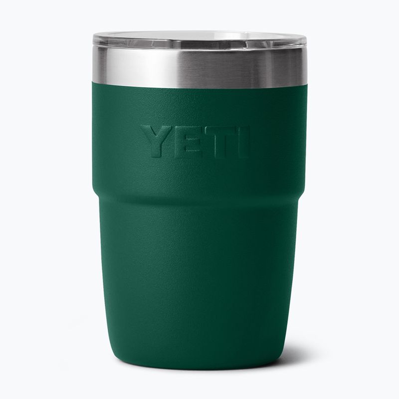 Thermos bottle YETI Rambler Stackable 237 ml black forest green 2